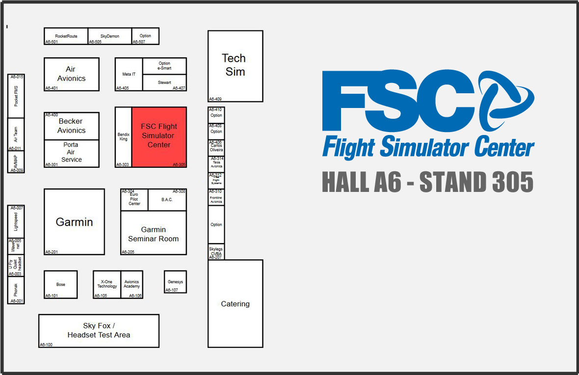 FSC news aero friedrichshafen event map pavillion